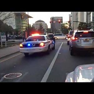 Orlando Police Department Cruiser Responding Code 3 - YouTube