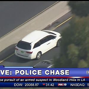 WOW: Maybe The Slowest Police Chase You Will Ever See - YouTube