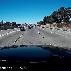 Idiot cuts off CHP, gets pulled over - YouTube