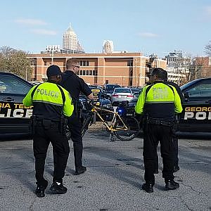 Georgia Tech Police Department Presents: The Cupid Shuffle - YouTube