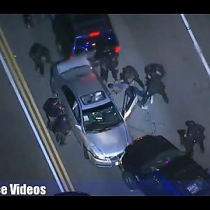 Los Angeles Police Chase Murder Suspect 2017 - YouTube