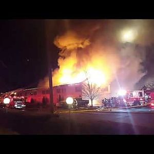 NJ Hotel Fire Injures Guest, Cop - YouTube