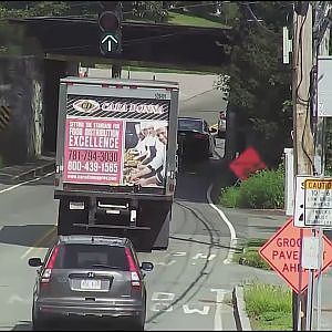 Another Truck Hits That Massachusetts Bridge - YouTube