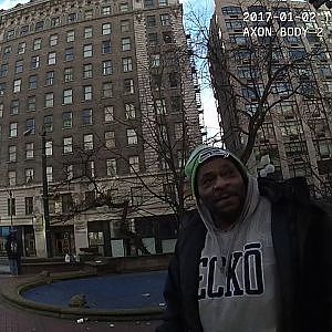 Seattle Police, body cam on bike cop - YouTube