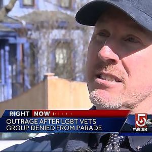 Gay veterans group says it's banned from St. Patrick's Day parade - YouTube
