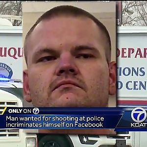 Shooting suspect incriminates himself on Facebook - YouTube
