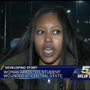 Police investigating after gunfire reported, woman wounded at Central State - YouTube