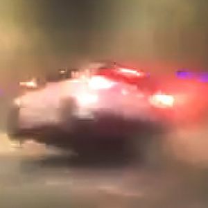 Mercedes Steet Racer Destroys his Car - YouTube