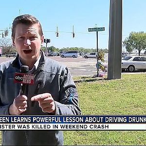 Teen learns powerful lesson about driving drunk - YouTube