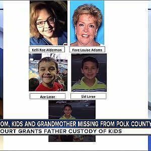 PCSO detectives locate mother and kids that went missing after custody hearing - YouTube